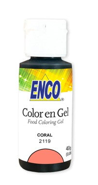 ENCO COLORANTE EN GEL 40G CORAL