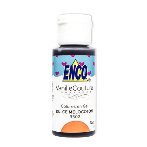 ENCO COLORES EN GEL 40G DULCE MELOCOTON