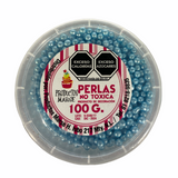 PERLA MATE MEDIANA 6MM CELESTE 100G