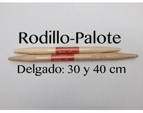 RODILLO PALOTE DE MADERA 40 CM