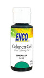 ENCO COLORANTE EN GEL 40G ESMERALDA